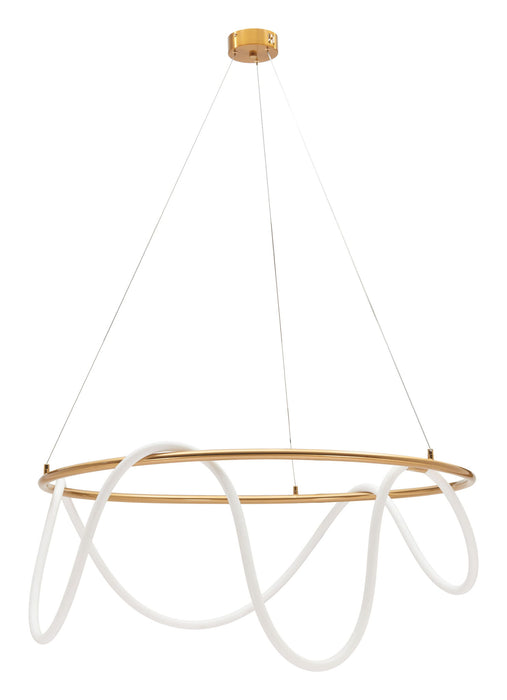 Wiber - Ceiling Lamp - Brass Zuo Modern