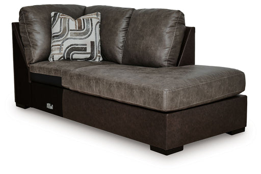 Castille Way - RAF Corner Chaise - Fossil Signature Design by Ashley®