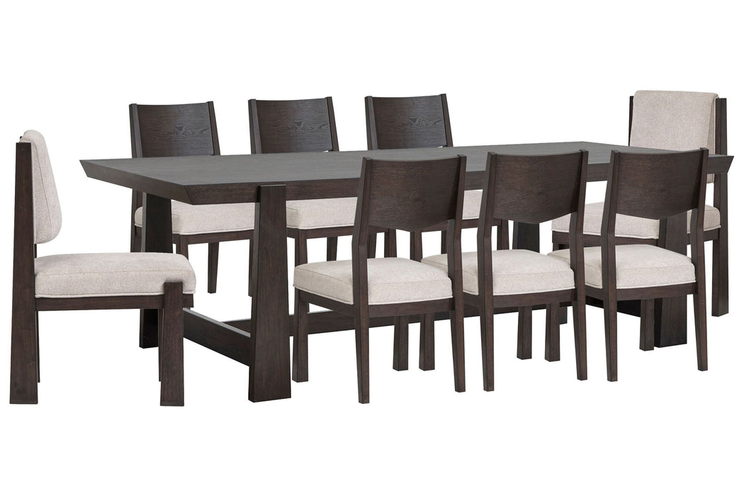 Tauren - Trestle Dining Table Set Magnussen Furniture