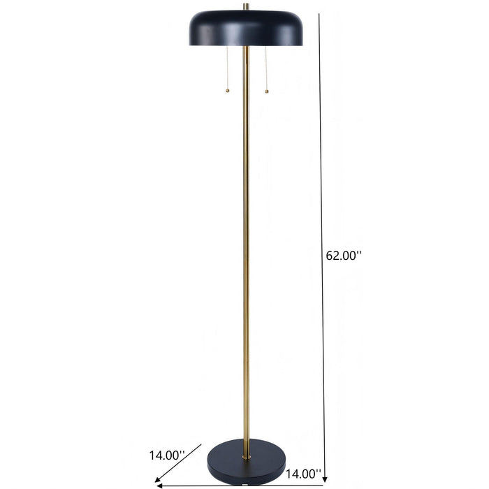 Vesper - Floor Lamp - Black Ashcroft Furniture