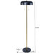 Vesper - Floor Lamp - Black Ashcroft Furniture
