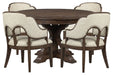Jubilee - 54" Round Dining Table Set Magnussen Furniture