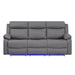 Blanche - Reclining Set With LED Lights, Speaker Global Furniture USA
