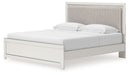 Zuraleus - Upholstered Panel Platform Bed With Roll Slats Signature Design by Ashley®