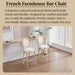 French Country Bar Chairs & Round Back (Set of 2) Home Essentials