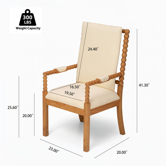Dining Chairs With Ergonomic Design (Set of 2) Home Essentials