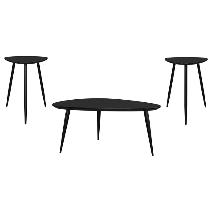 Xander - Triangular Coffee And End Table Set Furniture Max