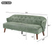 3 Seater Tufted Upholstered Couch Comfy Living Room Sofa Noble House