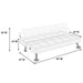 Tufted Sofa With USB Port For Living Room Home Essentials