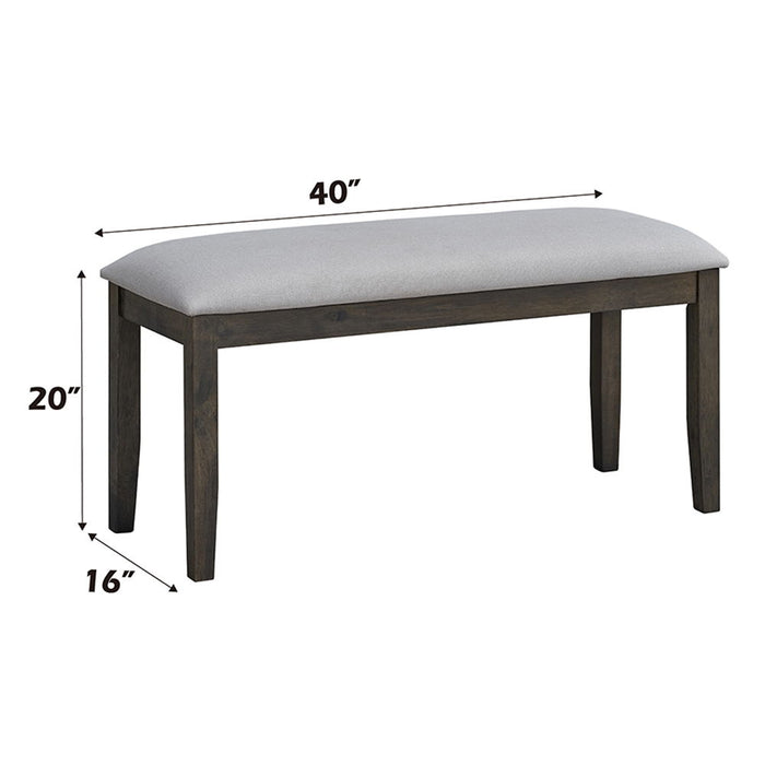 Marit - Bench - Gray ACME