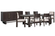 Tauren - Trestle Dining Table Set Magnussen Furniture