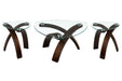 Allure - Pie Shaped Cocktail Table Set Magnussen Furniture