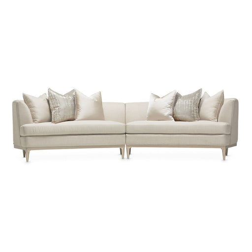 Malibu Crest - 2-Piece Sofa - Pearl / Chardonnay Michael Amini