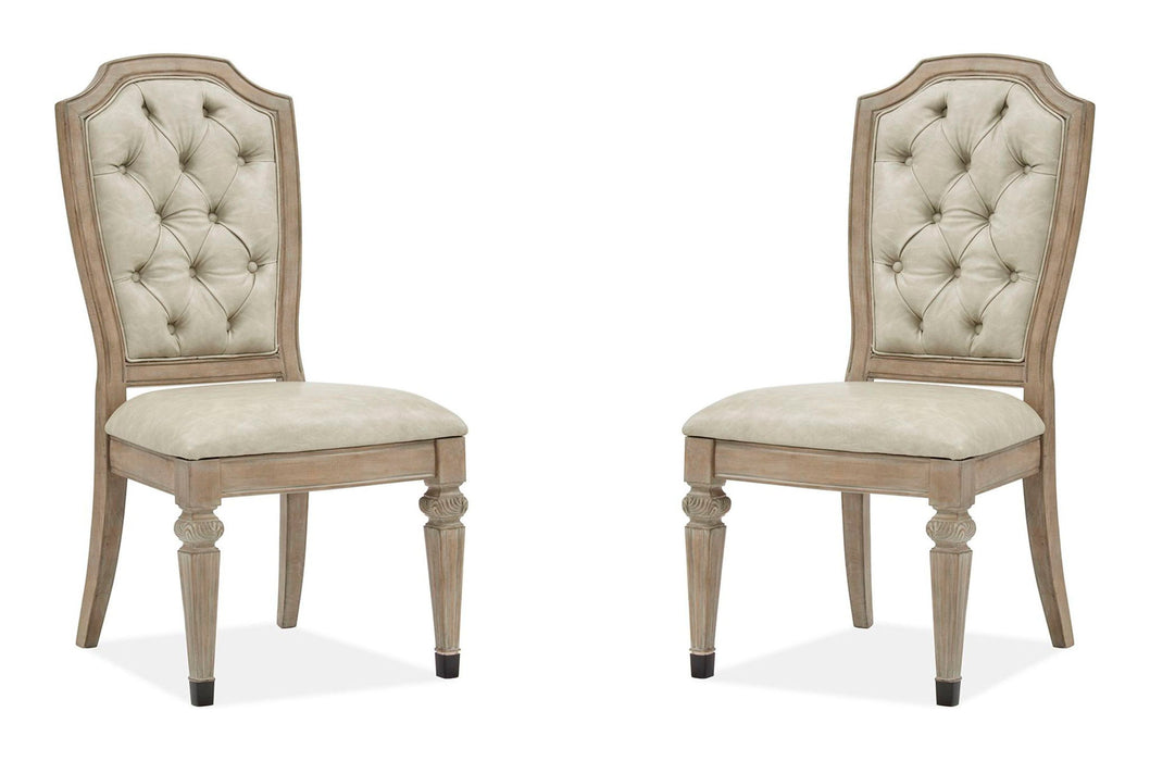 Marisol - Dining Side Chair With Upholstered Seat and Back (Set of 2) - Fawn Magnussen Furniture