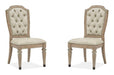 Marisol - Dining Side Chair With Upholstered Seat and Back (Set of 2) - Fawn Magnussen Furniture