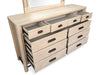 Sunset Cove - Drawer Dresser With Metal Stretchers Magnussen Furniture