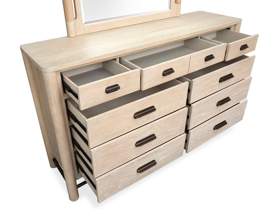 Sunset Cove - Drawer Dresser With Metal Stretchers Magnussen Furniture