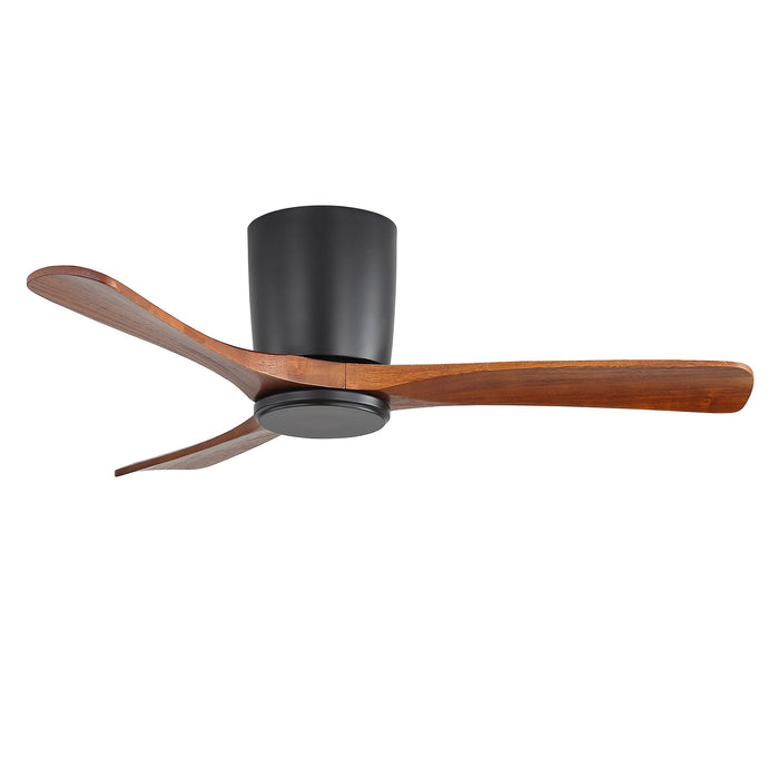42" Flush Mount Ceiling Fan With 3 Blades, DC Reversible Motor Daily Nest