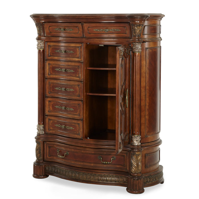 Villa Valencia - Gentleman's Chest - Classic Chestnut Michael Amini