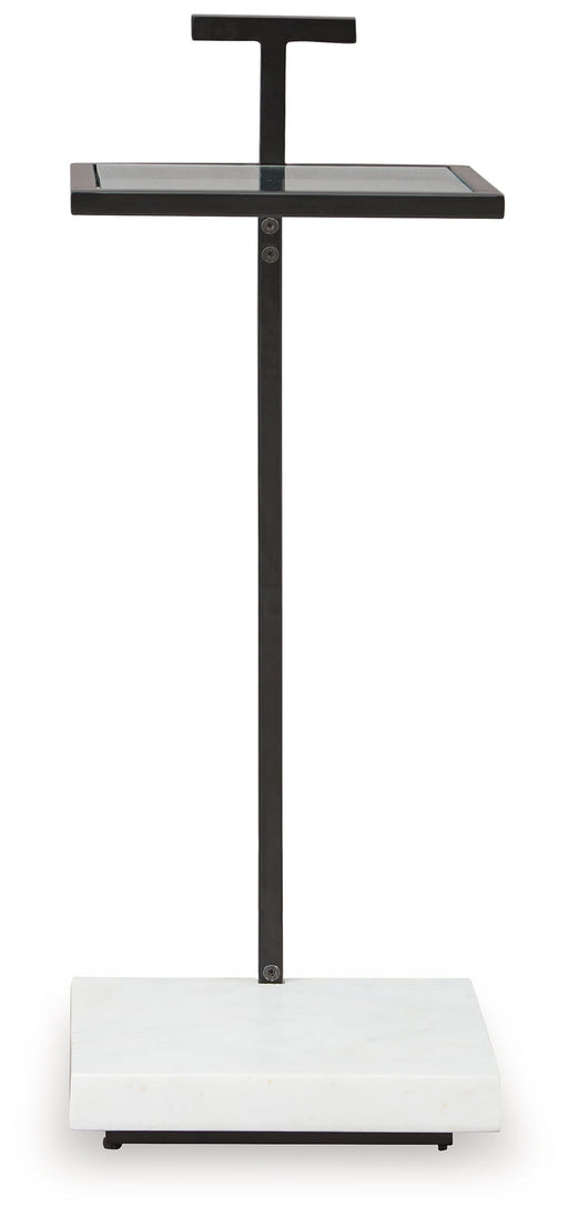 Mannill - Accent Table - Black / White Signature Design by Ashley®