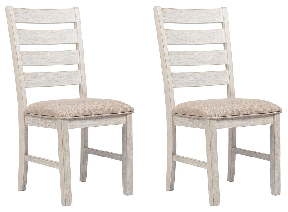 Skempton - Dining UPH Side Chair (Set of 2) - White Signature Design by Ashley®