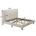 Upholstered Bed & High Headboard Design Home Essentials