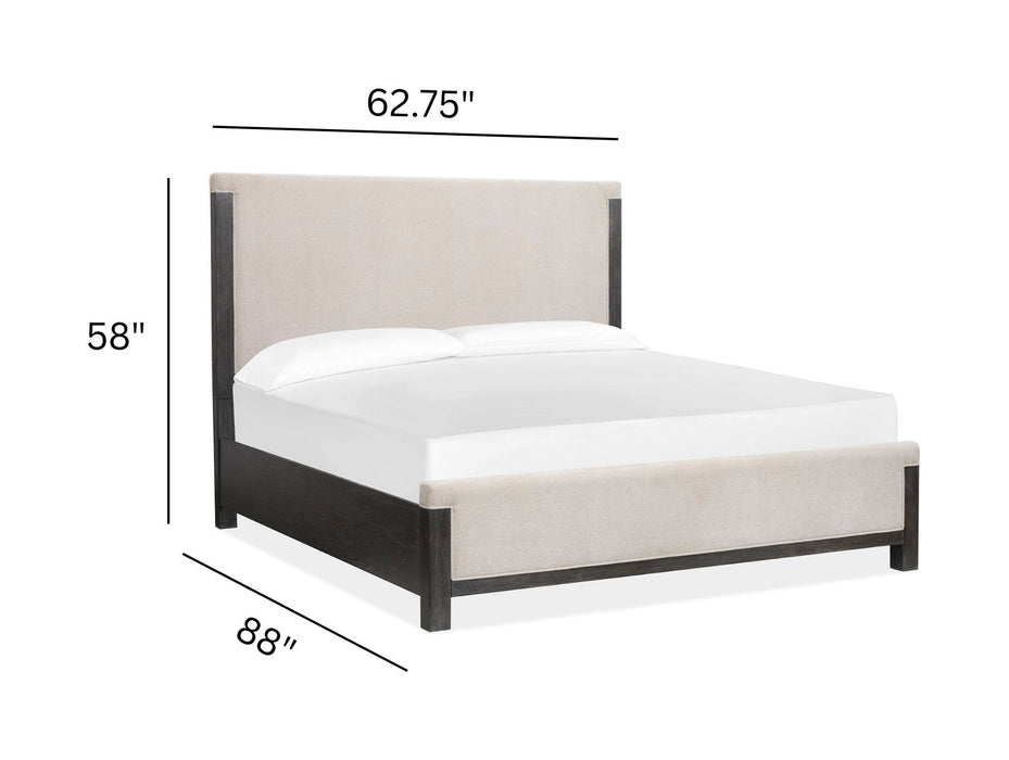 Plum Creek - Upholstered Panel Bed Magnussen Furniture