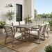 7 Piece Modern Outdoor Dining Set, Patio Furniture Hearth and Haven