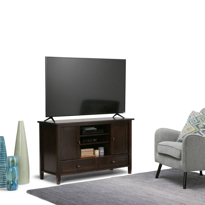 Warm Shaker - TV Media Stand Handcrafted Simpli-Home