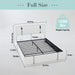 Upholstered Platform Bed Frame With Adjustable LED Headboard, USB C-Charging, Hydraulic Lift Home Essentials