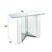 Nysa - 45" X 32" Console Table - Mirrored & Faux Crystals ACME