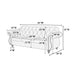 Sofa With Pillows Living Room Furniture Couch Home Essentials