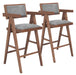 Delhi - Stool (Set of 2) Zuo Modern