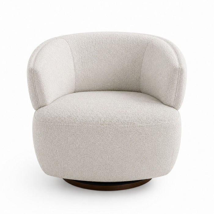 Swivel Barrel Accent Oversized Club Chair Home Essentials