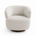 Swivel Barrel Accent Oversized Club Chair Home Essentials