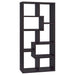 8 Shelf Geometric Bookcase Furniture Max