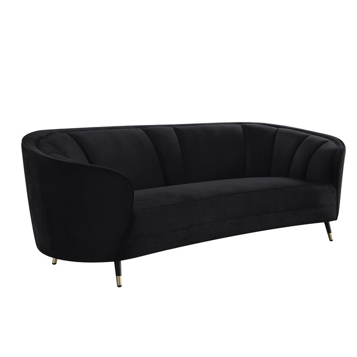 Achim - Sofa - Black Velvet