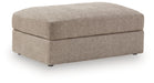 Nexora-Court - Oversized Accent Ottoman - Burlap Signature Design by Ashley®