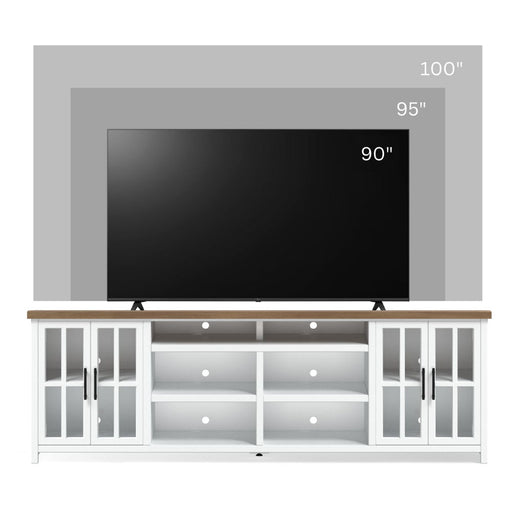 Hampton - TV Stand Console & Cable Management Home Essentials
