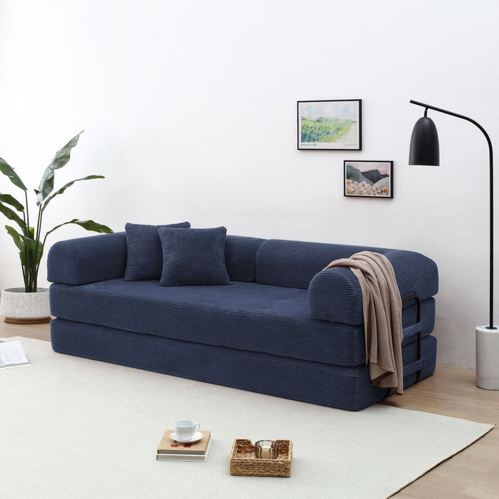 Convertible Foldable Floor Sofa Bed For Living Room Home Essentials