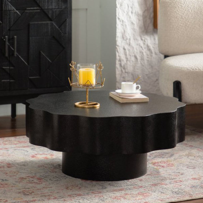 Scalloped Coffee Table Home Essentials