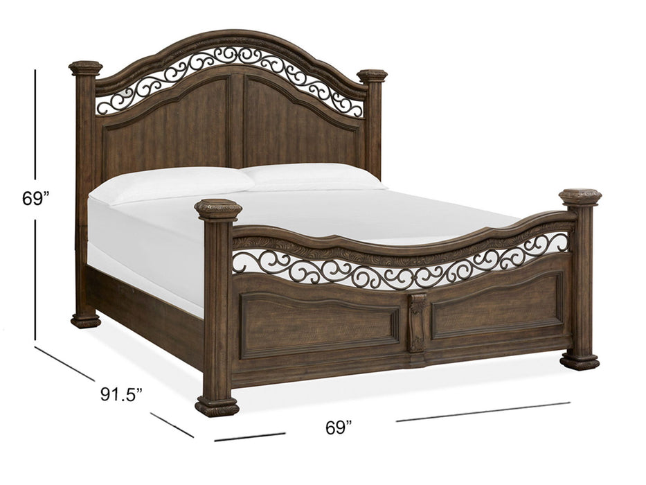 Durango - Wood Panel Bed - Willadeene Brown Magnussen Furniture