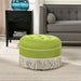 Yolanda - Round Upholstered Accent Ottoman Jennifer Taylor Home