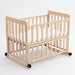 Portable Bedside Bassinet With 3 Adjustable Heights, Mini Crib For Newborns - Natural Wood Home Essentials