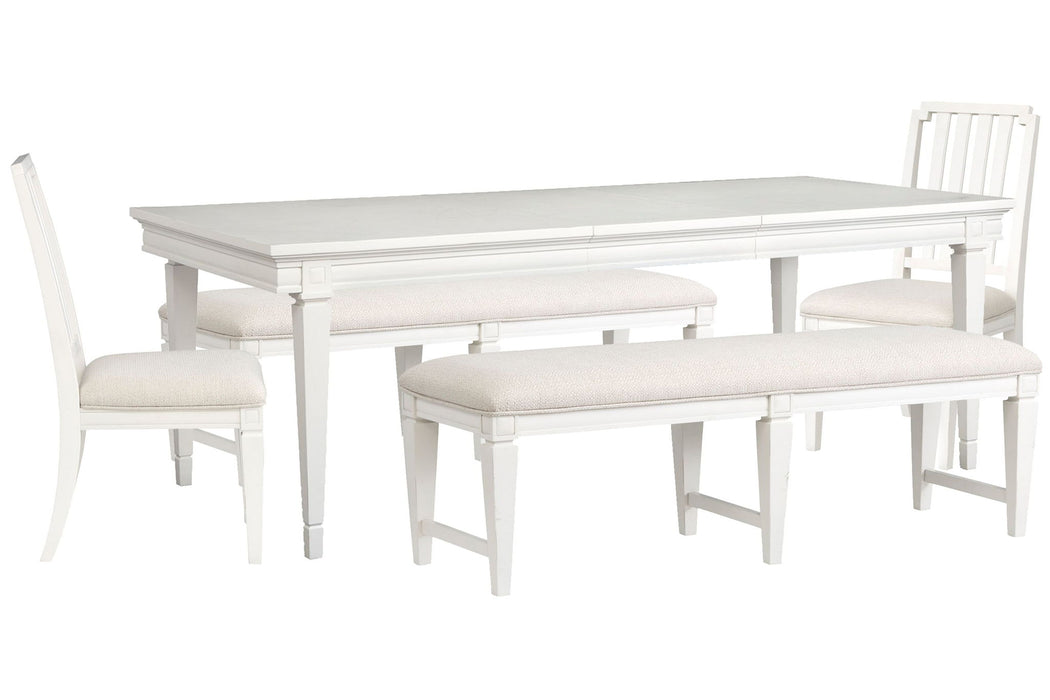 Willowbrook - Extendable Rectangular Dining Table Set Magnussen Furniture