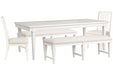 Willowbrook - Extendable Rectangular Dining Table Set Magnussen Furniture