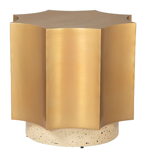 Osam - Side Table - Gold / Beige Zuo Modern