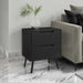 Modern Accent Table With Storage Drawers 8th Street