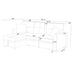 Upholstered Sectional & Pull Out Bed And Chaise Storage Home Essentials