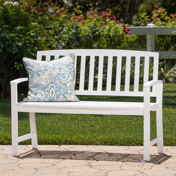 Farmhouse Style Loja Bench Indoor / Outdoor
